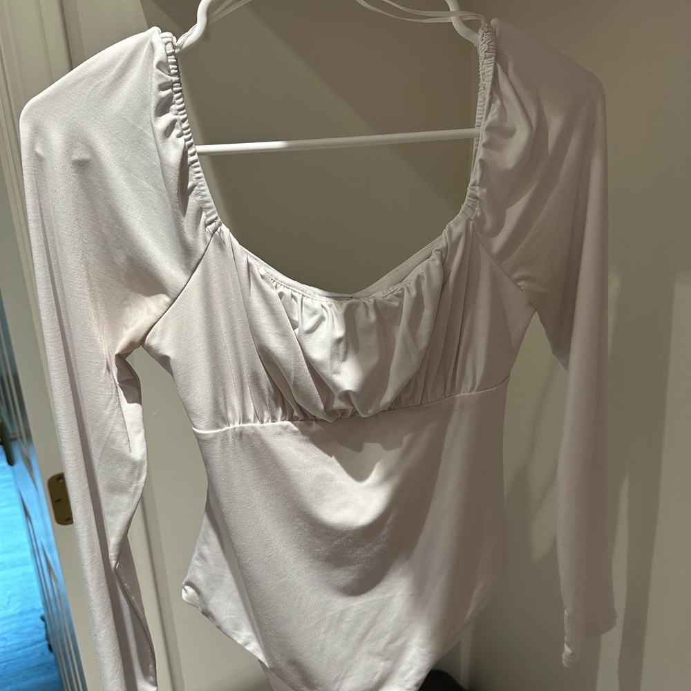 Princess Polly white bodysuit